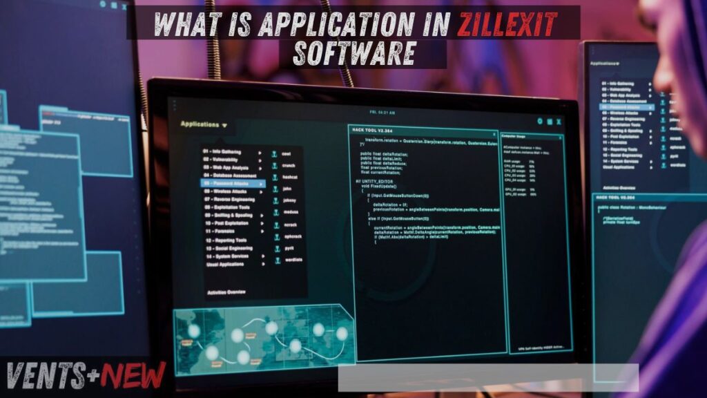 What is Application In Zillexit Software